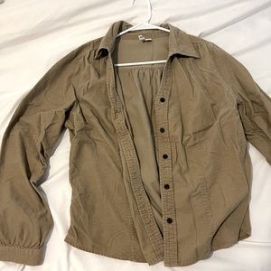 Tan Button shirt